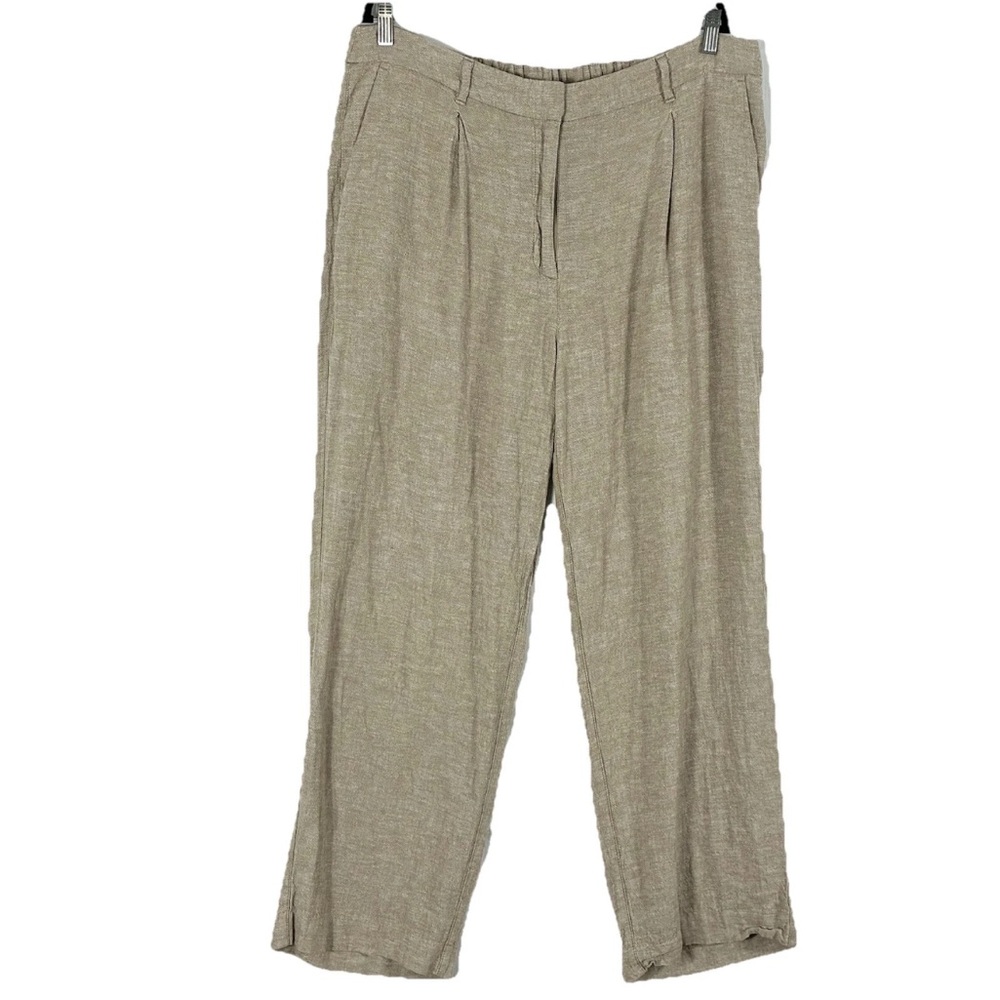 Nwot Old Navy Linen Pants XL Full Length Pleated